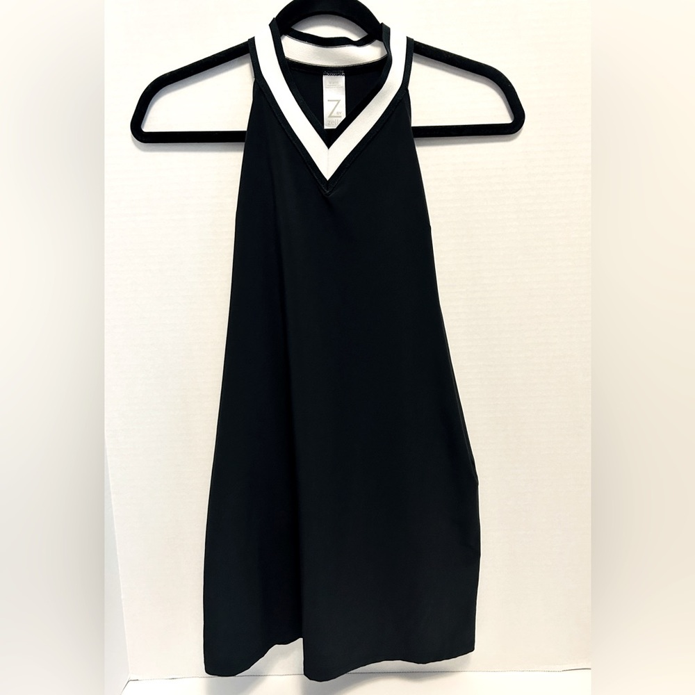 Z by Zella black/white medium (8/10) halter dress
